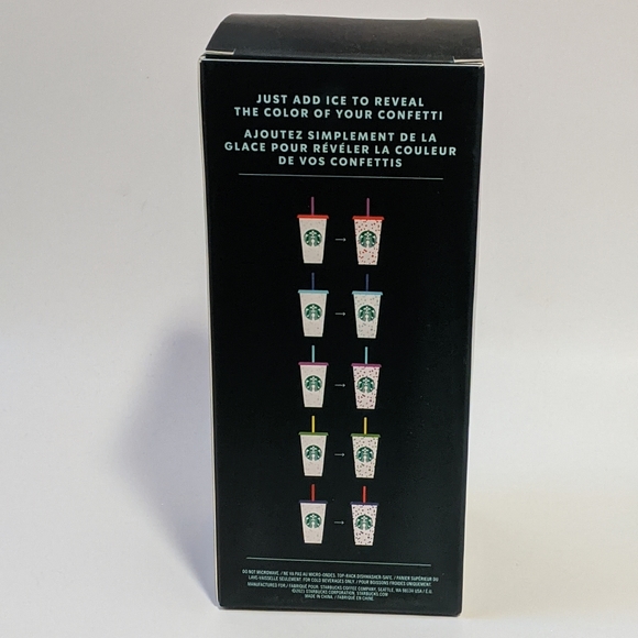 New Starbucks Summer 2021 Color Changing Confett - Picture 11 of 11